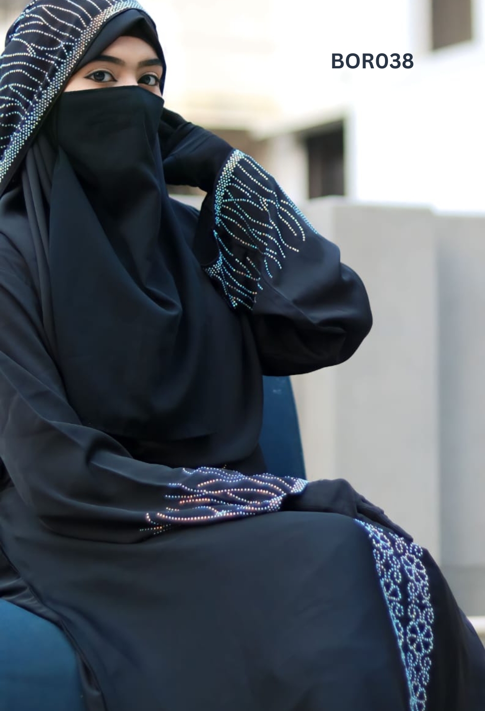 এমসি স্টোন লতা ডিজাইন - BOR038