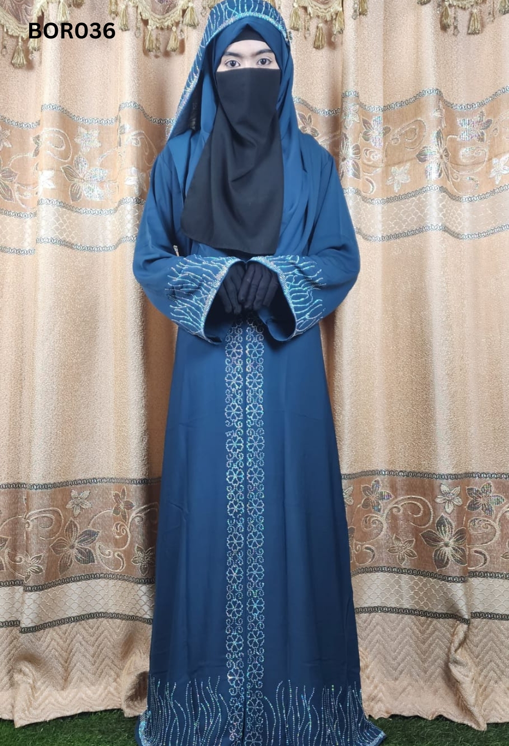 এমসি স্টোন লতা ডিজাইন - BOR036